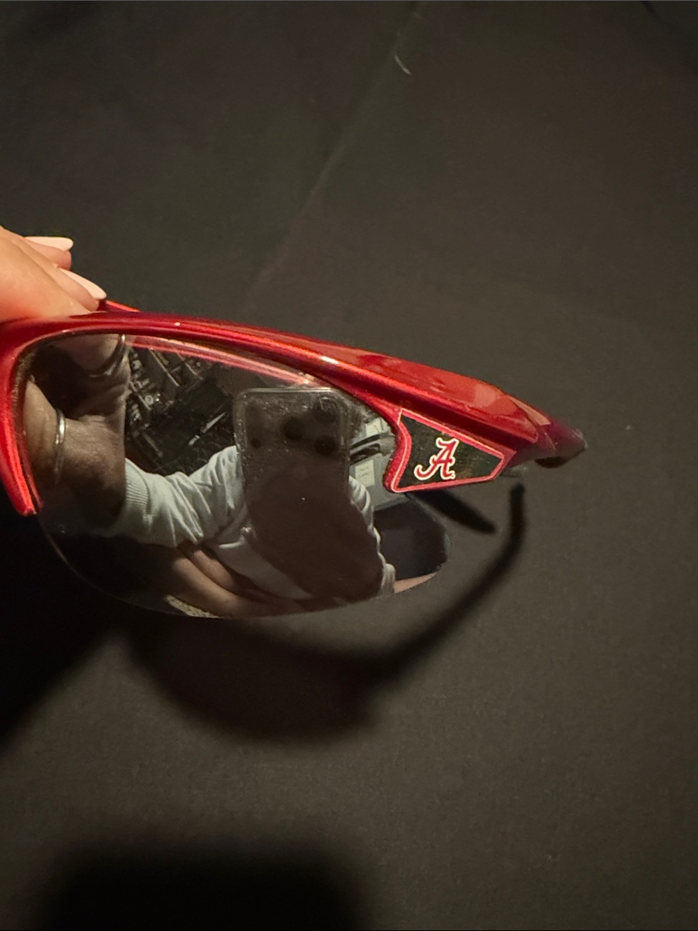 Alabama Crimson Tide logo sunglasses
